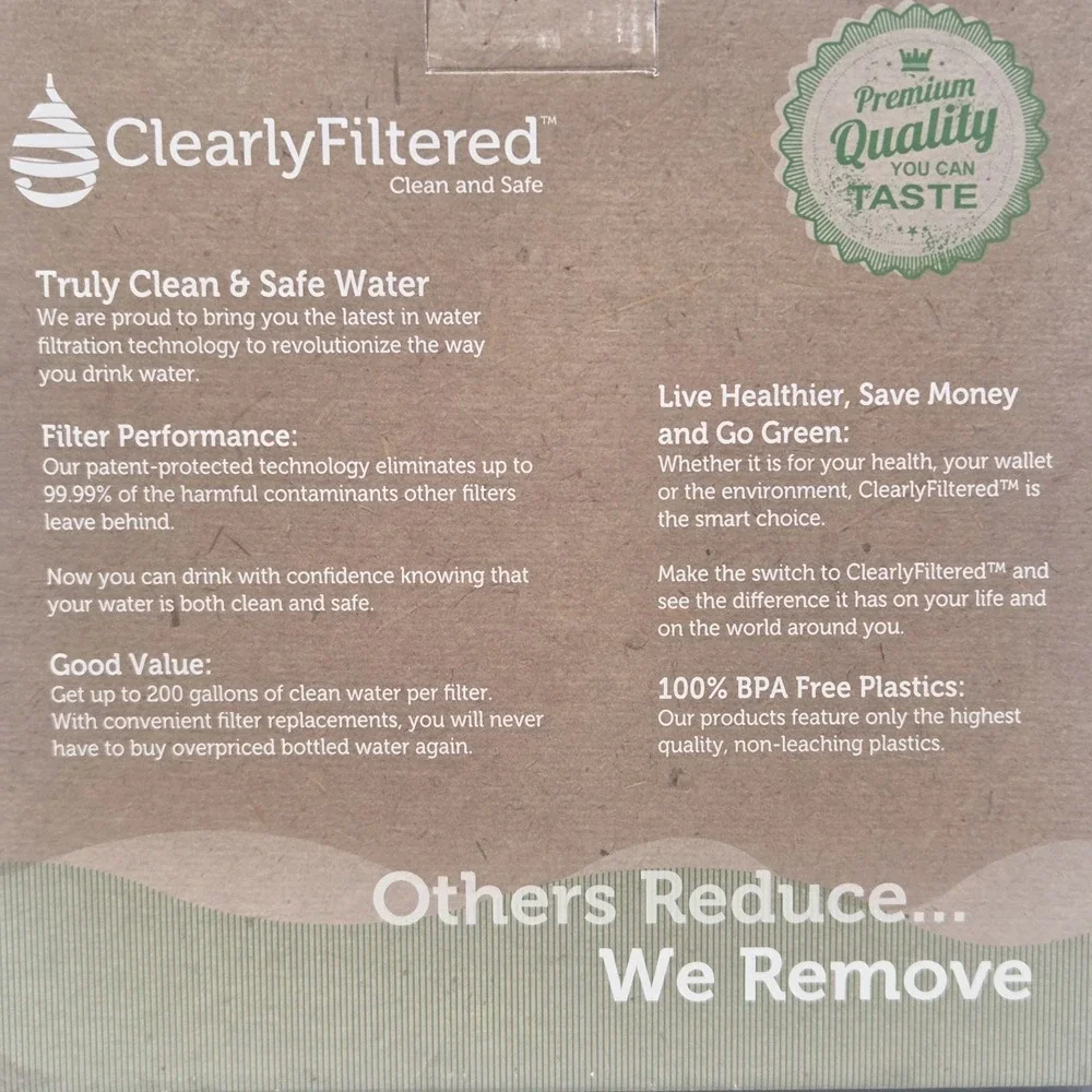 Clearly Filtered super fast